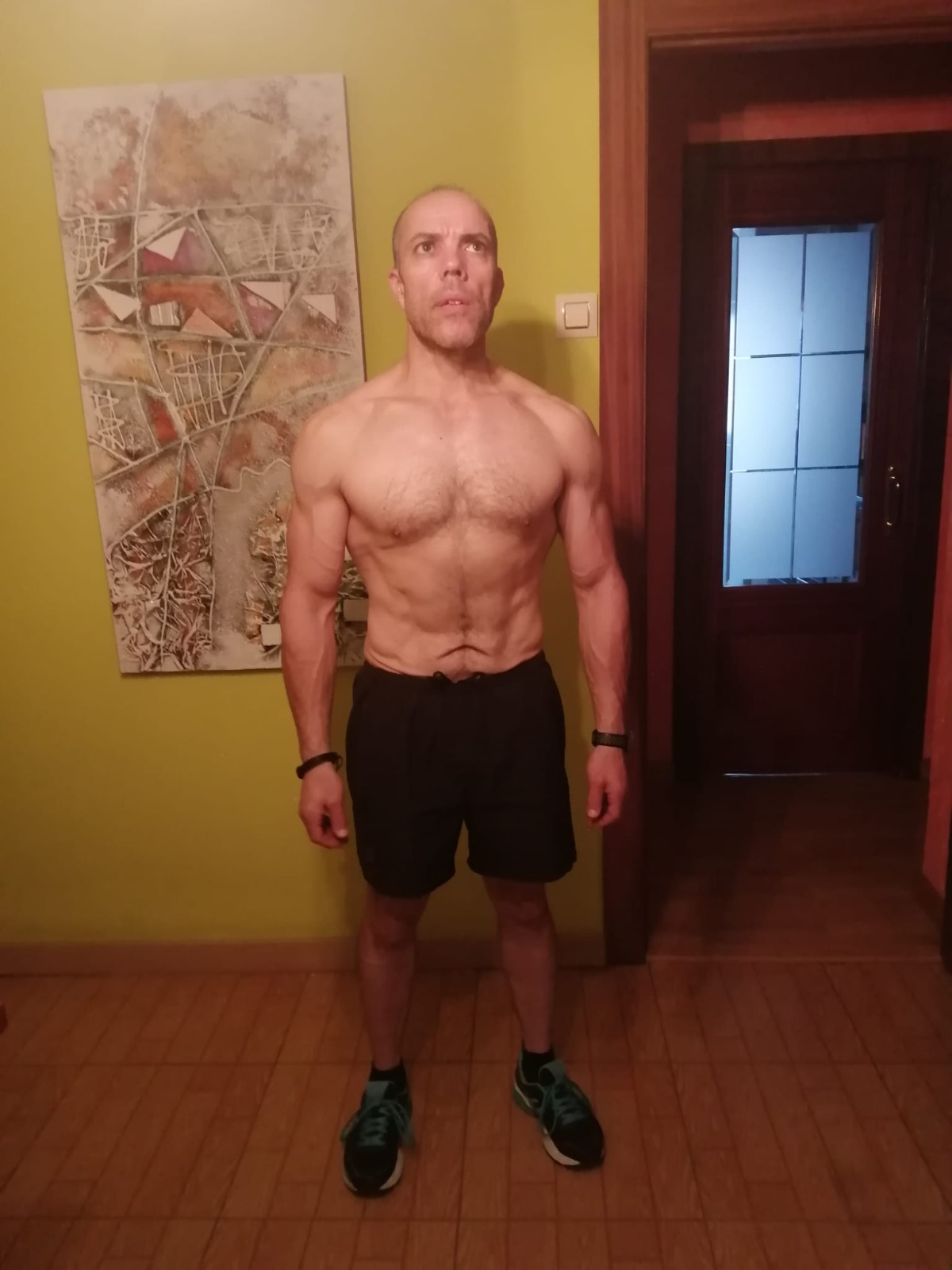 Después — definición muscular tras el proceso